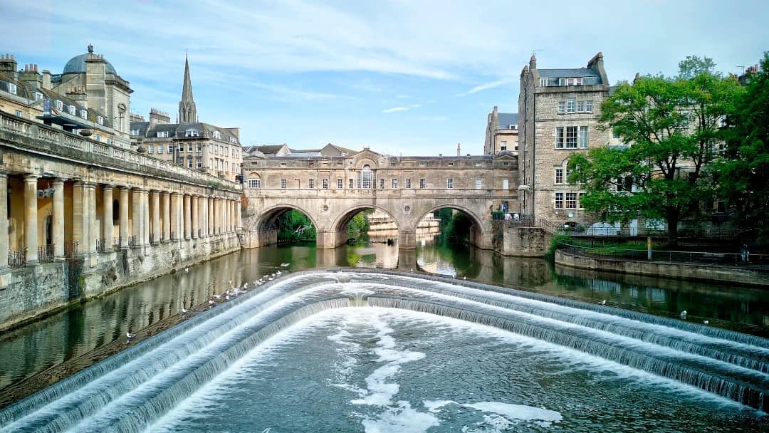 Pulteney Weir, Bath — home of The Bath Couples Therapy Practice